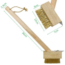 Armo Handheld Patio Weed Remover Wire Brush Tool For Paving Garden Weeds Moss 3