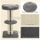 Griffoir stable pour chat avec plateforme, charge maximale de 30 kg 5