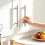 PinLin 30 Pack Kitchen Door Handles 76mm Hole Centre Brushed Nickel Ca 5