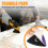 206PCS Multi Tool Sanding Pad Kit 3PCS Triangle Sanding Pads 3PCS Fing 5