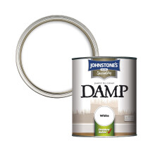 Johnstones 307955 Paint to Cover Damp White 750ml