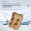 For  Leopard 8 DENZA B8 2025 /26 Car Silicone Refrigerator Storage Box Restyling Tray Interior Storage Yellow 4