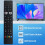 Replace Remote Control for VEON  4K UHD LED HDTV Android TV RC-NZ Remote Control Without Voice 6