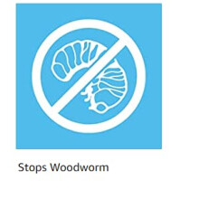 Zero In Woodworm Destroyer – 250 ml Wood Preservative Ready-to-Use Kills Woodworm, Longhorn, Furniture Beetles, and Termites Prevents Reinfestation