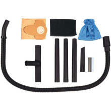 Einhell Wet and Dry Vacuum Cleaner 1250W, 20L Stainless Steel Tank, Blow Connection, 4 Castors, Ø 36mm Suction Hose + Extension, Floor Nozzle, Filter