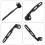 Ajustador de Tensor de Corrente para  Bicicleta, Kit de 8 Polegadas, Tensor de Corrente para  Bicicleta, Tensor de Corrente para 212cc 224 236 2