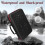 Battery Organizer Storage Case with Tester, Battery Vault Bag Fireproof Explosionproof Holder Battery Storage Case 2