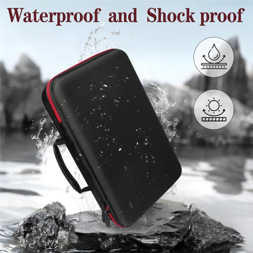 Battery Organizer Storage Case with Tester, Battery Vault Bag Fireproof Explosionproof Holder Battery Storage Case 1