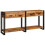 VidaXL vidaXL Console Tables 2 pcs Brown 161 x 33 x 75 cm Solid Mango Wood 3