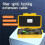 Fiber Optic OTDR Launch Cable Box 300M Fiber Optic Ring OTDR Transmitting Cable Box Dead Spot Eliminator SC/APC-LC/UPC 4