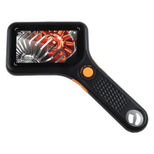 New Light Weight 500X Pocket Digital Microscope with 3 Inch Display and 8 Bright LED Lights for Enhanced Visibility