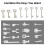 24pc Fire Brigade & Alarm Test Key Set Call Point & Fireman 2