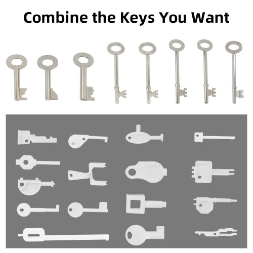 24pc Fire Brigade & Alarm Test Key Set Call Point & Fireman 1