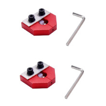 2Pcs 1.75mm 3D Printer Filament  Conector Joiner Tool for All Kind 3d Printer Accessories Red