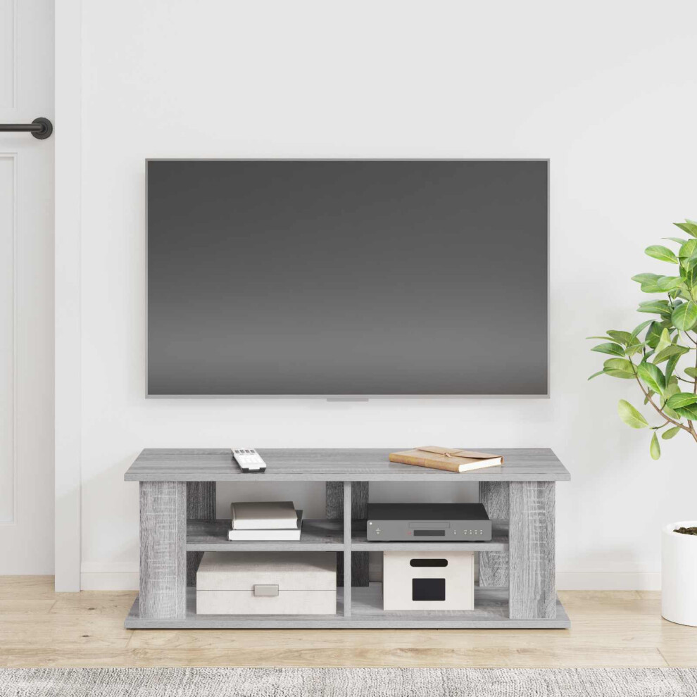 Vidaxl Tv Stand Grey Sonoma 96 X 35 X 33.5 Cm