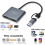 USB 3.0 or USB C to -Compatible Adapter for Dual Monitors, Universal Video  Adapter for  and Windows 6