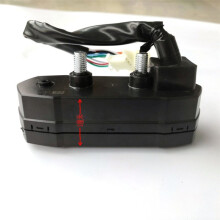Universal Motorcycle LCD Speedometer Digital Electric Modified Adjustable Speed Meter Odometer Adjustable Oil Speed