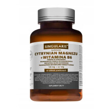Singularis Cytrynian Magnezu + Wit. B6 60 tabletek