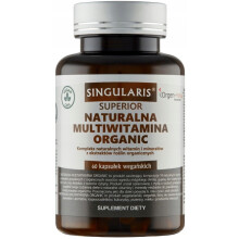 Singularis Naturalna Multiwitamina Organic 60 kapsułek