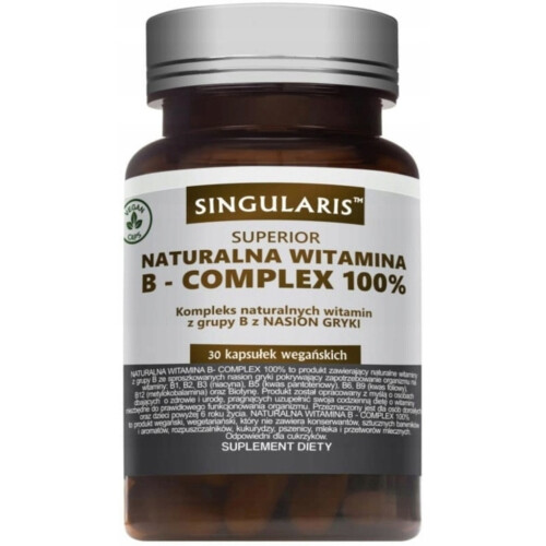 Singularis Naturalna Witamina B-Complex 100% 30 kapsułek