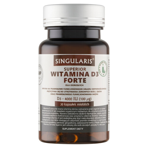 Singularis Witamina D3 4000 Forte 30 kapsułek