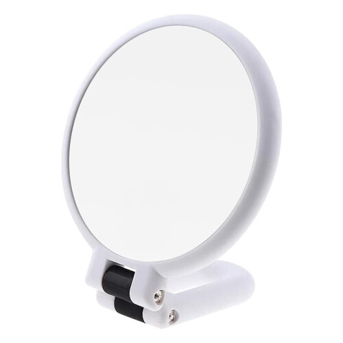Makeup Magnifying Mirror Travel Hand Mirrors with Handle Double Side Handheld Mirror with Adjustable Handle/Stand 30x