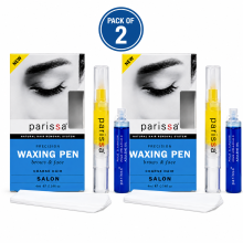 2x Parissa Eyebrow Wax Pen - Hair Removal for Women Waxing Kit - Wax Kit for Eye