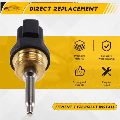 264-4297 Water Temperature Sensor 2644297 for  E330C E330D E336D Excavator C7 3126 Engine 2