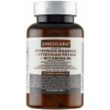 Singularis Cytrynian Magnezu + Potasu + Wit. B6 120 tabletek