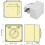 Waterproof  Outdoor Power Isolator -Off  Dustproof Rotary Control  Socket with Accessories(3P40A) 5