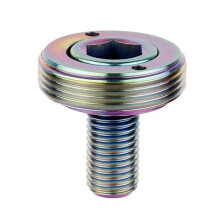 8x15mm Bicycles Crank Bolts Bicycles Square Taper Bottom Bracket Fixing Screws Titaniums Alloy Crank Bolts Enduring A