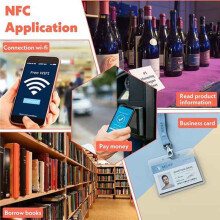50Pcs NFC Ntag215 Nfc Label Sticker 13.56MHz ISO14443A NTAG 213 Sticker Ntag 213 NFC Tags RFID Tag Universal Lable