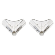 2X Plastic Tee Adapter for Home Pool Bracket Parts Pool Frame Corner Support Replacement Part