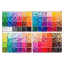 Each Grid Contains 500pcs Hama Beads Iron Beads for Kids Diy Puzzles High Quality Handmade Gift Toy D