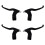 2X Replacement Bike Cycling Front Rear Brake Levers Black 1