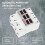 Three Phase Adjustable over and Under Voltage Protector Relay with Current Protection with Automatic Reset Function 63A 1