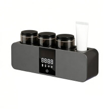 Zahnbürstenhalter mit Aromatherapie-Diffusor, UV-Desinfektion, USB-Aufladung und LED-Anzeige