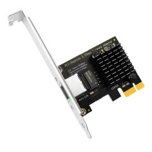 2.5Gb PCIe Network Card for Desktop PC, 2500/1000/100Mbps Gigabit Ethernet RJ45 LAN Port,PCIE X1 Interface Ethernet Card