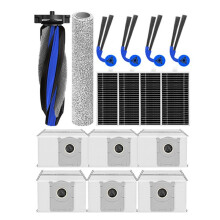 Para o Aspirador para  Deeboot T90 Pro Omni / T90 Omni - Versão com Reservatório de Água: Peças de Reposição, Escova, Filtro, Saco de Pó e