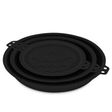 Set van 3-Delige Siliconen Panbeschermers voor 8", 10", 12" Anti-Aanbakpannen, Vaatwasmachinebestendig