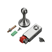 Silent Anti-Wear Door Bottom Roller - Load-Bearing Furniture Caster with Anti-Sagging Design C