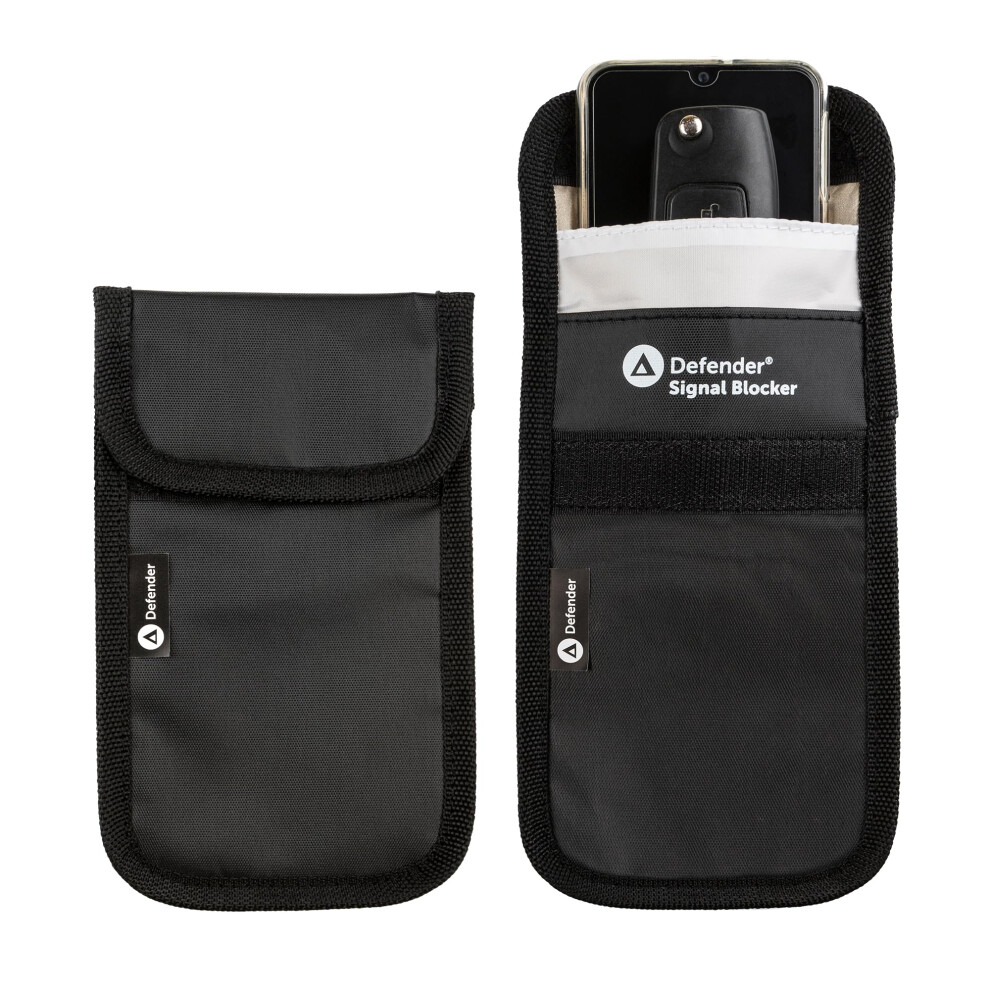 Defender Signal Blocker 2 Pack - Rfid Faraday Pouch - Police 5008118602326