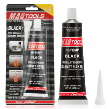 flintronic RTV Engine Sealant, 85ml Silicone Gasket Sealant, Black