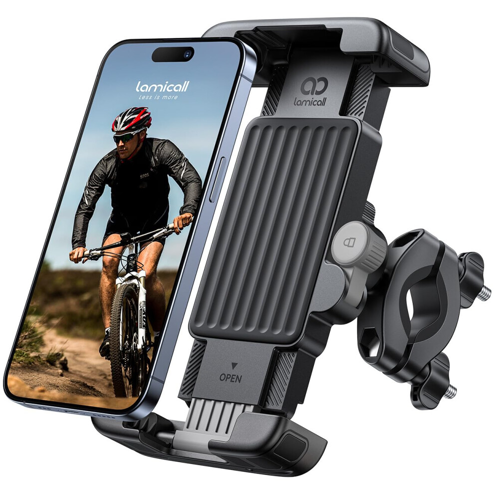 Lamicall Bike Phone Holder Bicycle - ÃFoldable Clampã Motorbike Phone 5003091458571