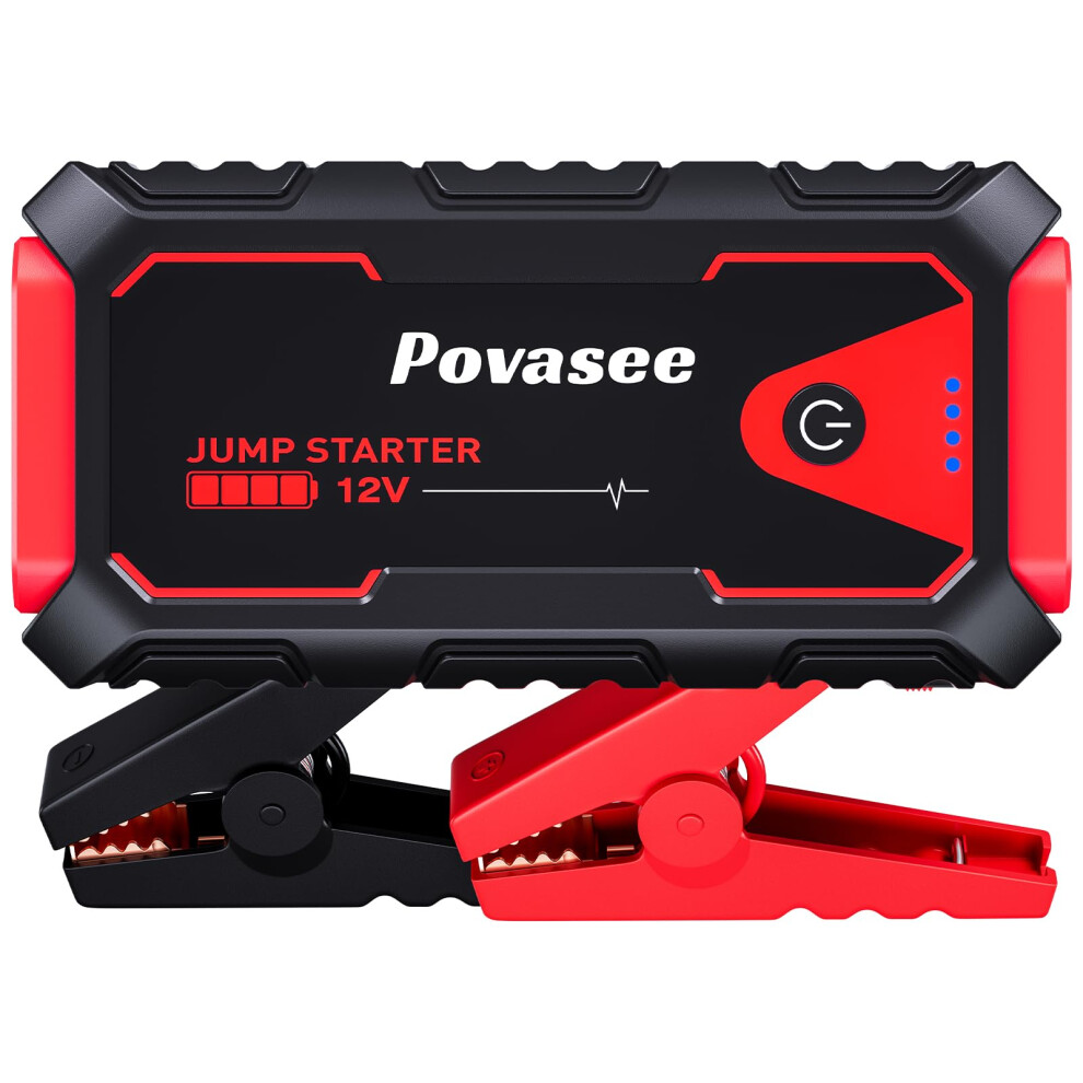 Povasee 5000A Jump Starter Power Pack, Car Battery Booster Jump 5000343083727
