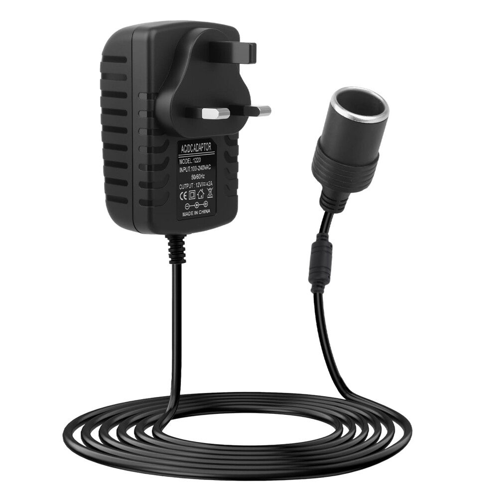 Car Power Inverters 240V 2A Ac Mains To 12V Dc, Car Plug Adapter Voltage Convert 5007392665171