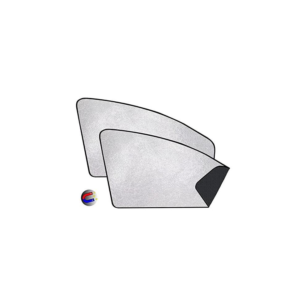 Zatooto Car Side Window Shades, Magnetic Car Sunshades For Blockout, Privacy, Opaque (Front Side) 5000814024495