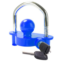 Tevlaphee Trailer Ball Lock Hitch Coupler Towing Lock Adjustable Easy Installation Heavy Duty Steel and Aluminum Alloy Base for Towing Caravan Traile