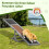Balançoire d'agilité en bois pour grands chiens, 180 cm 6