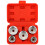 DASBET 5PCS Oil Filter Cap Wrench Socket Set 3/8" Drive Oil Filter Socket 1